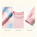Pink Santa Riding Zebra Sweatshirt