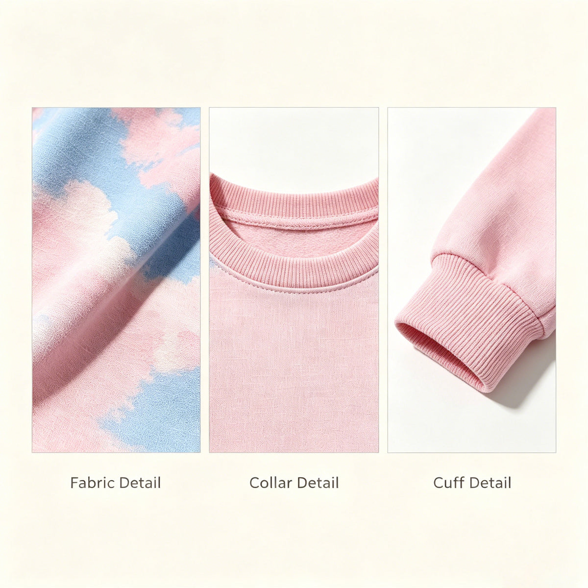 Pink Santa Riding Zebra Sweatshirt