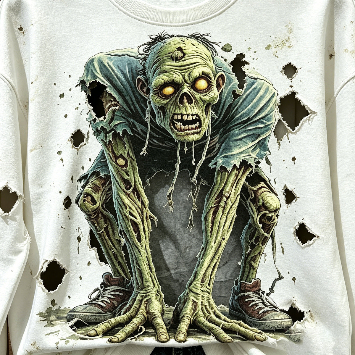 Break Through Zombie Sweatshirt