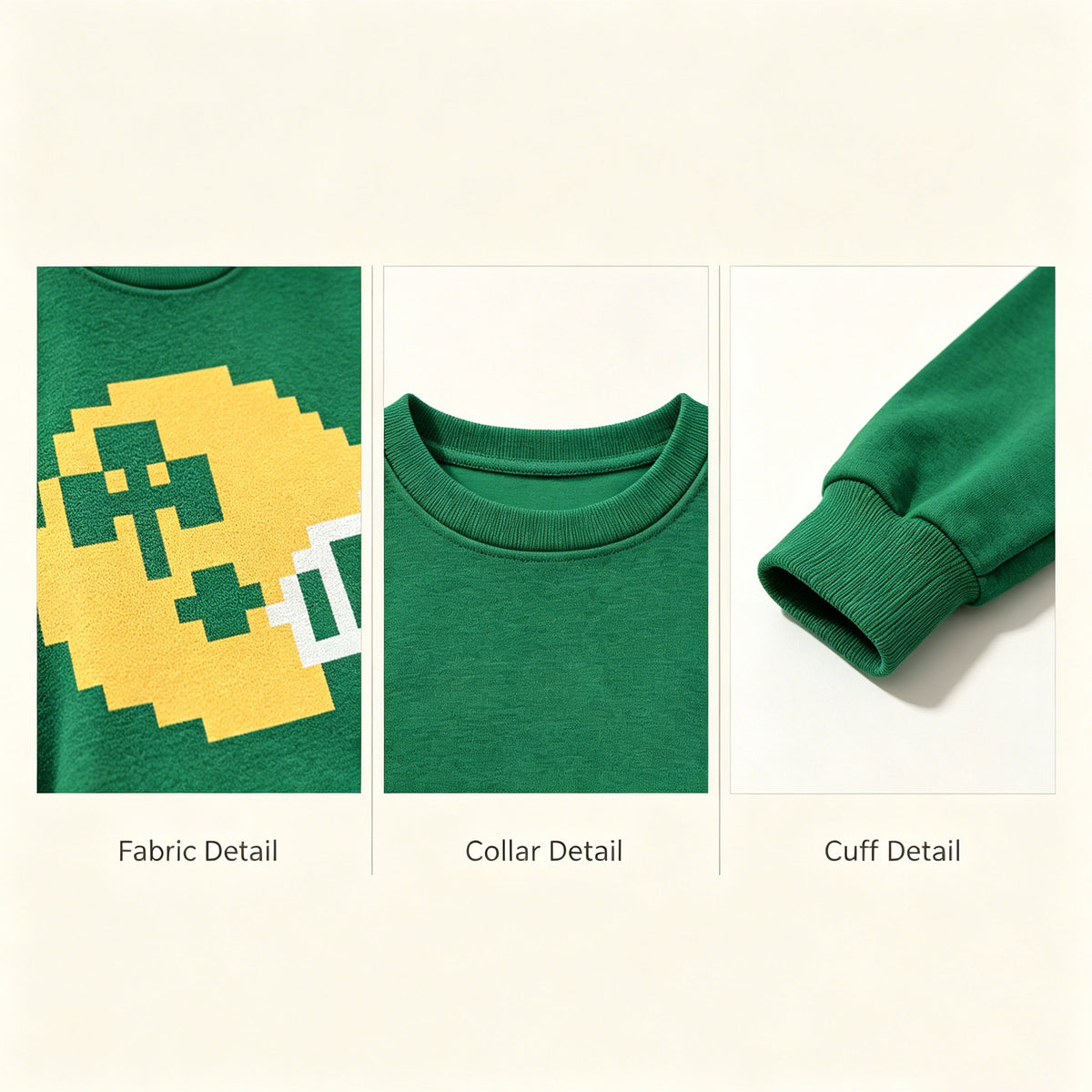 Pixel Football Helmet Sweatshirt