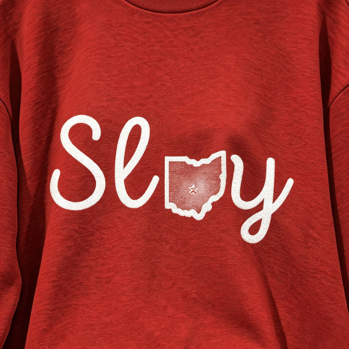 Slay Ohio Map Letter Sweatshirt