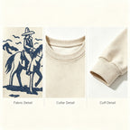 Coffee First Cowboy Later Sweatshirt