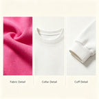 Pink Vintage Santa All Over Print Sweatshirt