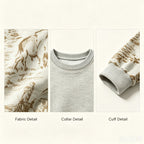 Vintage Western Cowboy Bison Sketch Crewneck Sweatshirt,