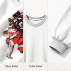 Vintage Saturday Evening Post Santa Christmas Crewneck Sweatshirt