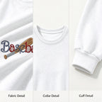 Vintage Baseball Embroidered Crewneck Sweatshirt