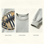 Vintage Floral American Football Crewneck Sweatshirt