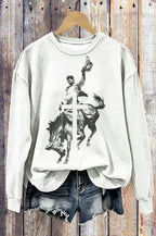 Western Cowboy Cross Sweatshirt