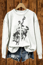 Western Cowboy Cross Sweatshirt