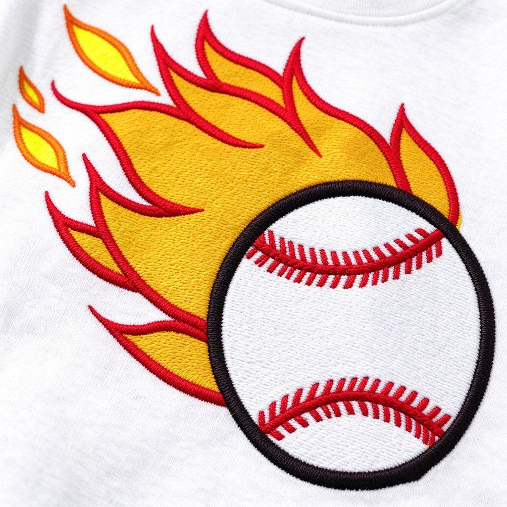 Retro football-print sweatshirt