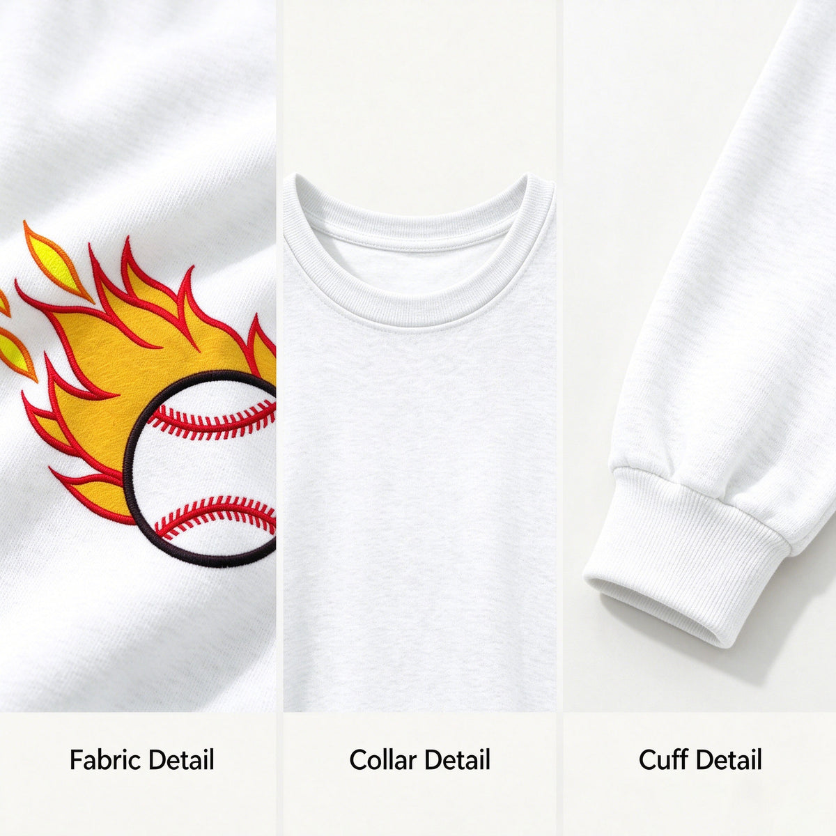 Retro football-print sweatshirt