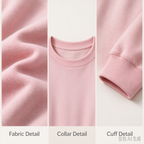 Brush Stroke Glitter Christmas Tree Sweatshirt Pink Long Sleeve Holiday Pullover for Women
